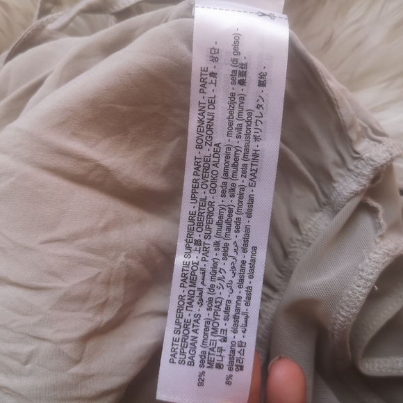 Zara SILK bodysuit - Picture 7 of 8